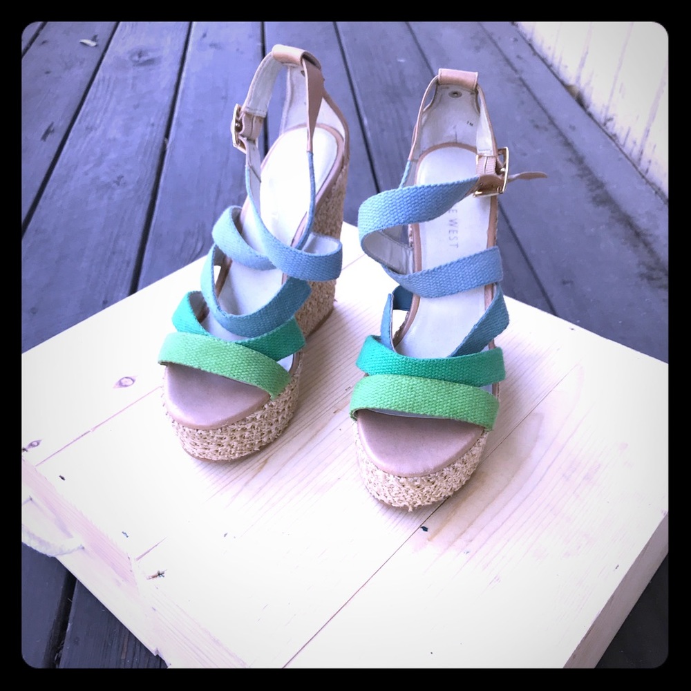 Colorful wedges